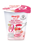 Meiji Yoghurt 0 Fat Free Red berry Whole Grains 135 g