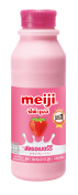 Meiji Pasteurized Milk Strawberry 450 ml.